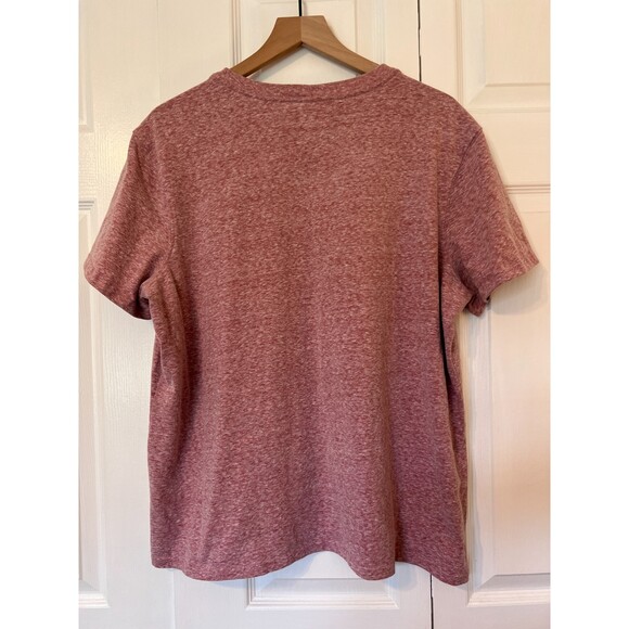 Carhartt Women's Original Fit Pocket Tee Top Short Sleeve Heather Pink Size 1X - Picture 3 of 10